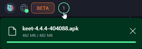 Sharing Files and Media ποΈ When the file download is complete, the status will update:.